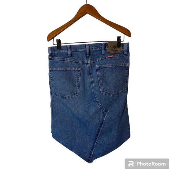 WRANGLER Reworked Denim Skirt - Picture 2 of 4